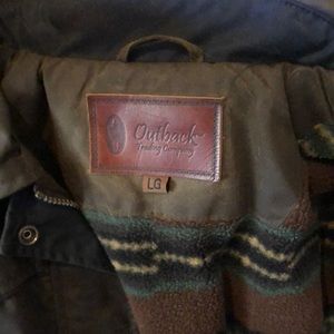 Cowgirl Outback oilskin coat